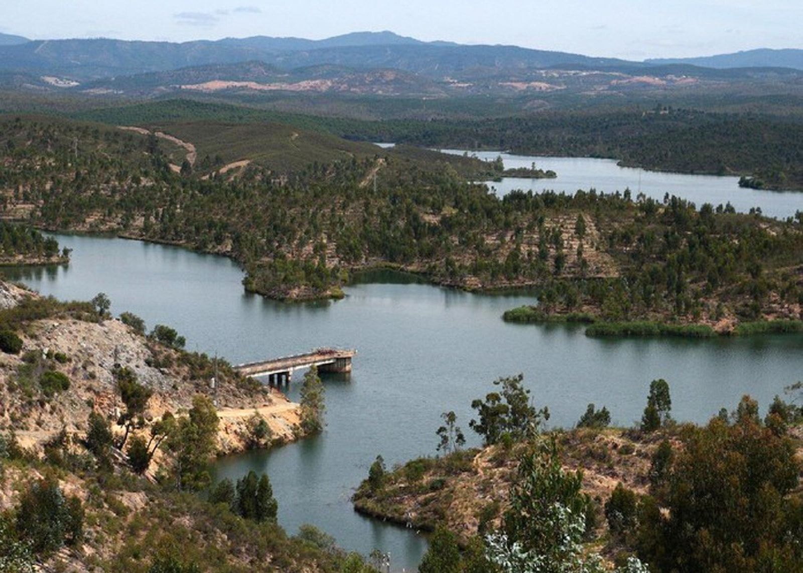 Embalse del Chanza.
