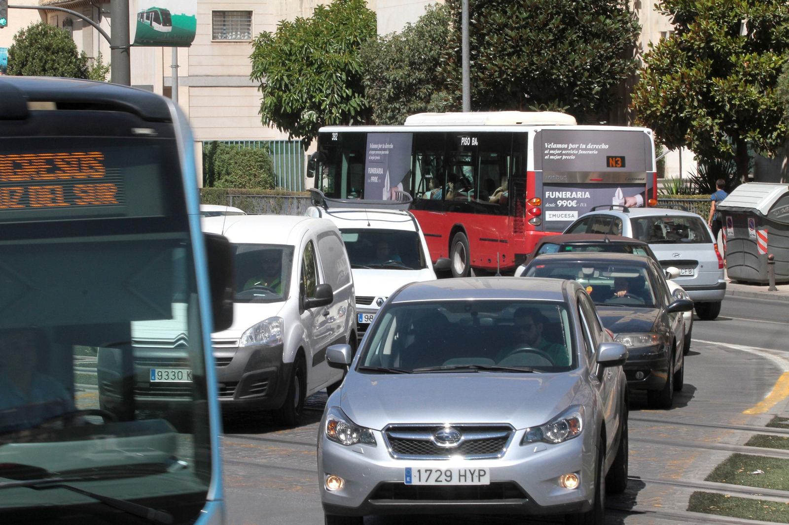 La imágenes de las pruebas del tranvía