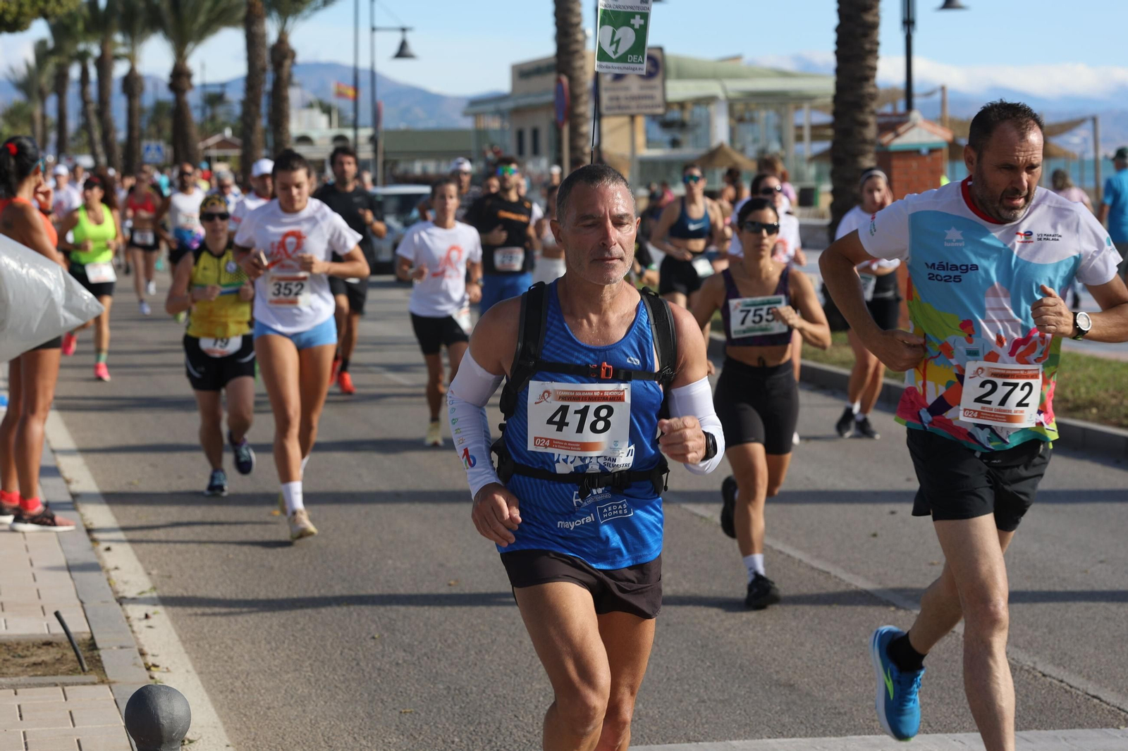 Las fotos de la Carrera Solidaria No Más Suicidios en Torremolinos