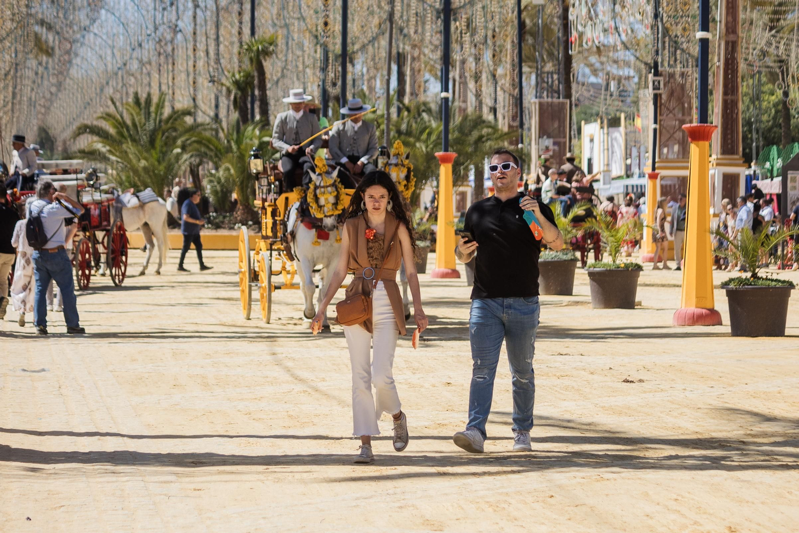 Búscate en las fotos del martes en la Feria de Jerez 2024