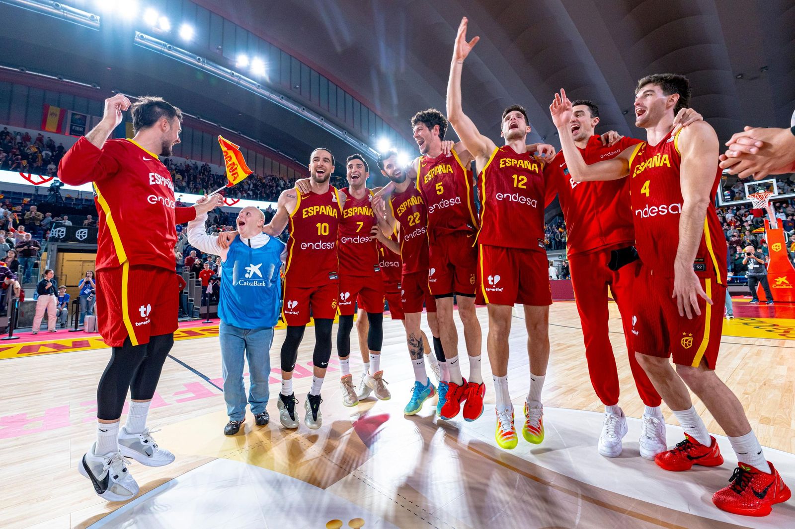 Las mejores fotos del España-Ucrania de baloncesto