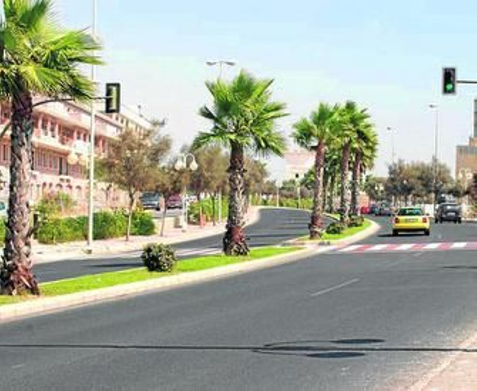 Avenida del Sol en Benalmádena.