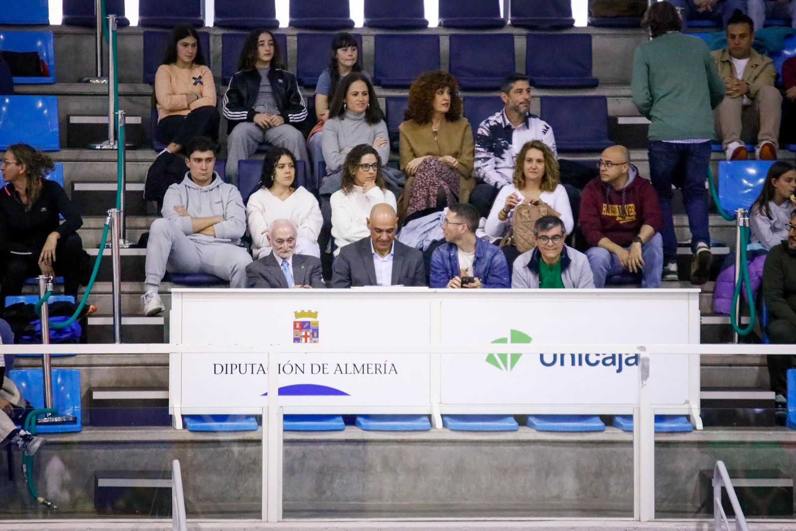 Las imágenes del Unicaja Costa de Almería-Leleman Conqueridor, primer partido del play off por el título de Superliga en Almería