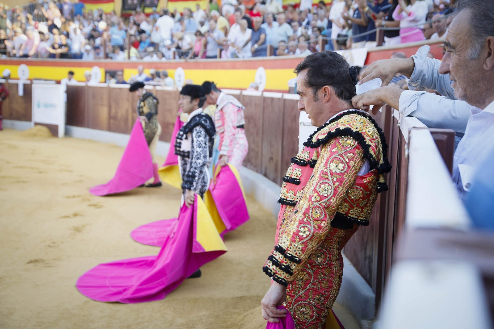Corrida de toros Berja con un toro indultado, en imágenes