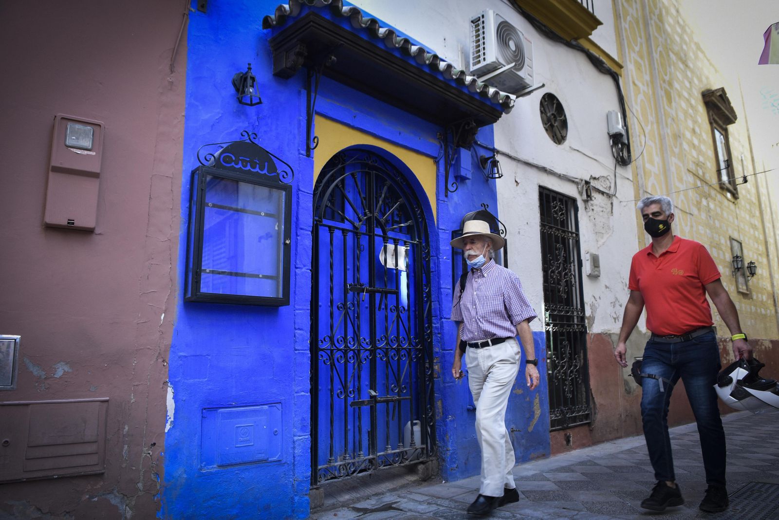 El barrio de Santa Cruz se queda vacío