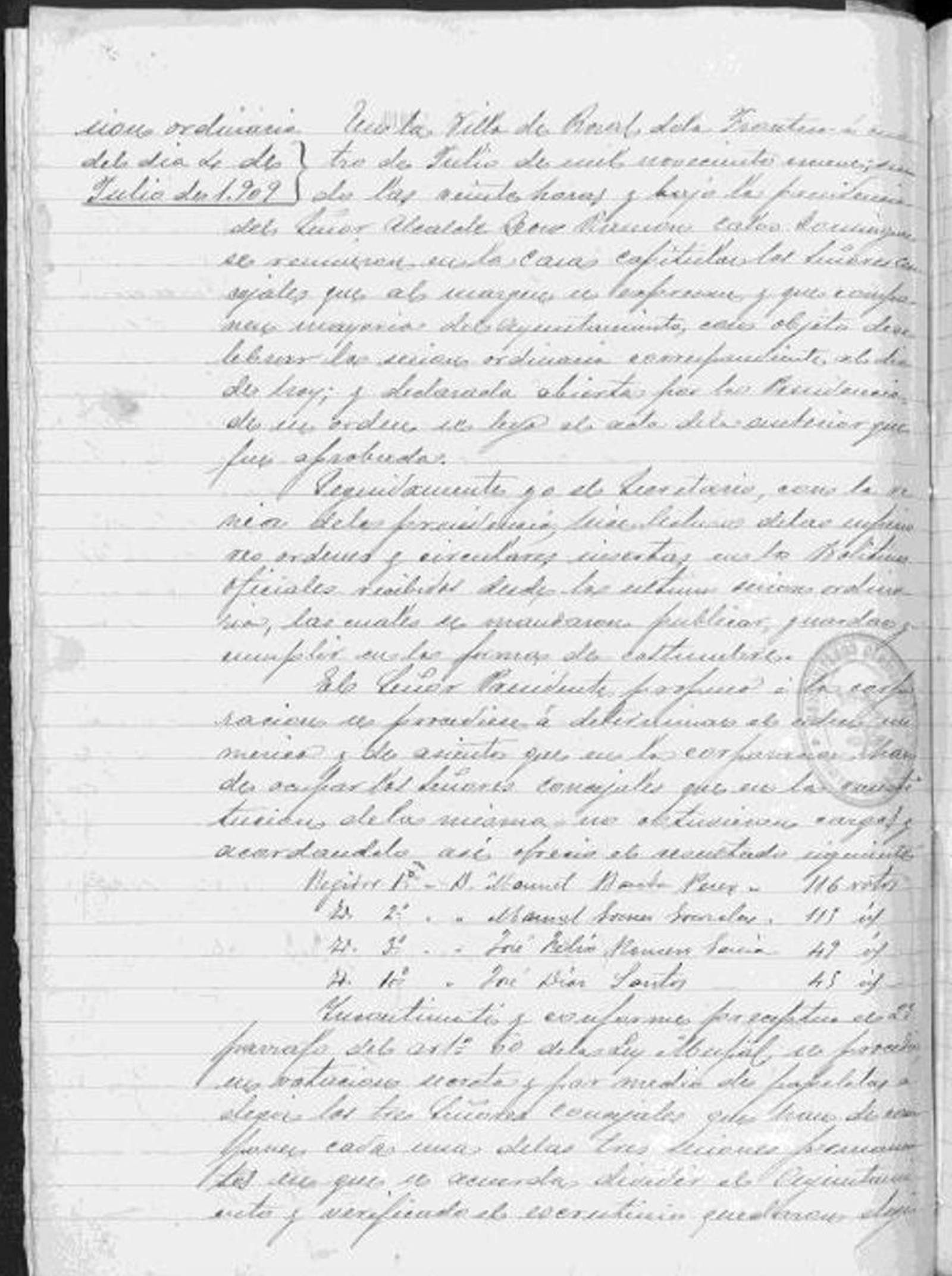 Manuel Banda, elegido concejal del ayuntamiento