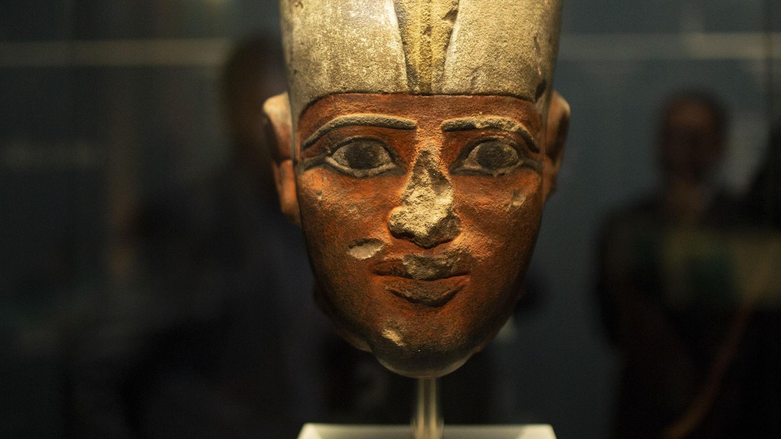 Cabeza del faraón Mentuhotep II.