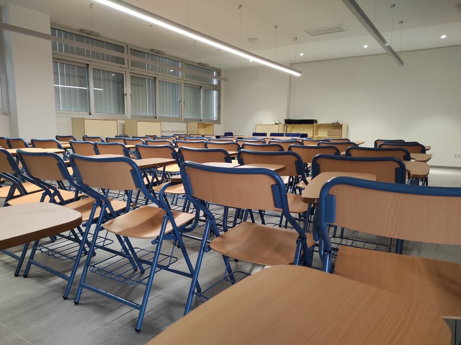 Interior de un aula de un colegio  público cordobés.