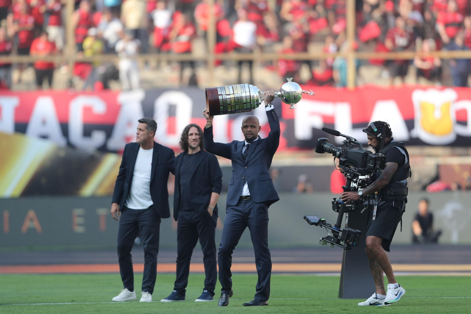 Las fotos de la final de la Copa Libertadores con triunfo de Flamengo sobre Palmeiras