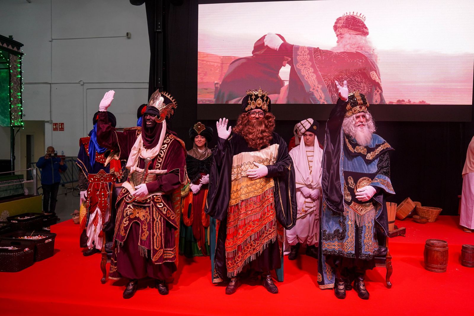 Los Reyes Magos llegan a El Ejido.