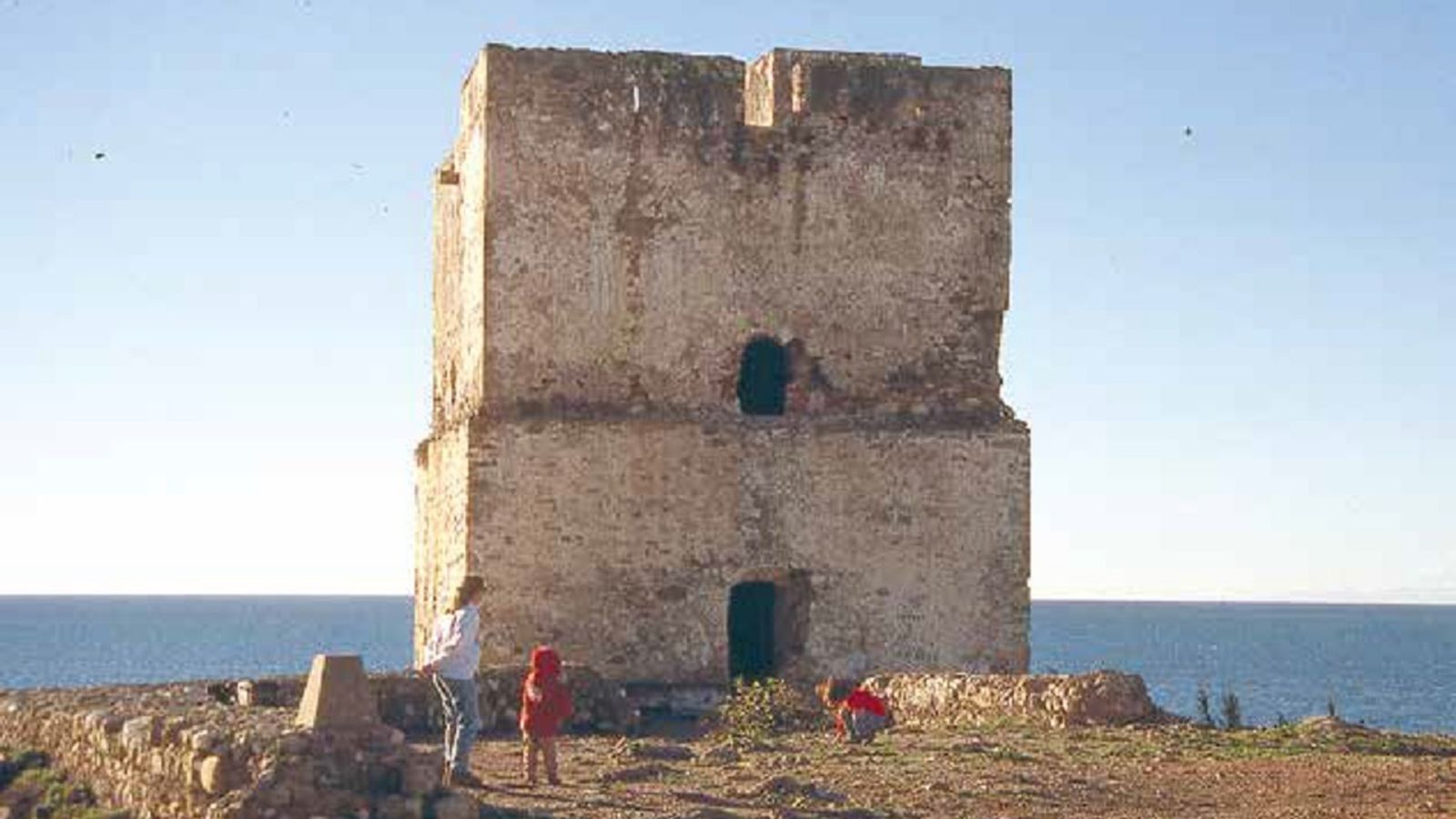 Fachada norte en 1998.