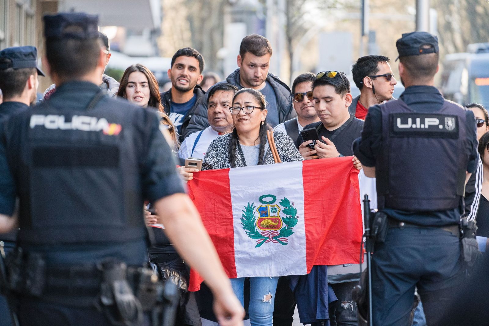 Las fotos del Marruecos - Perú en Madrid
