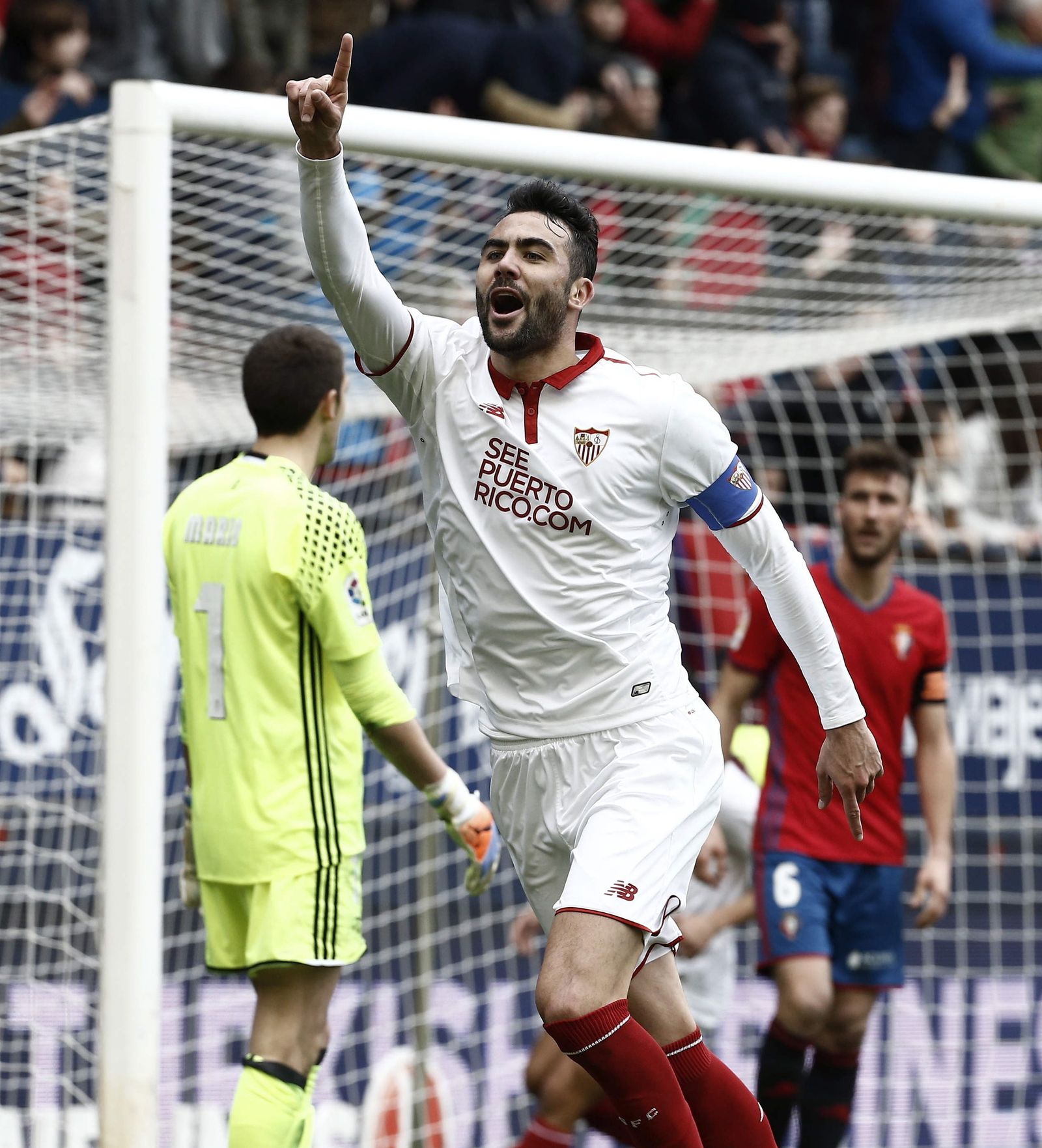 Las imágenes del Osasuna-Sevilla