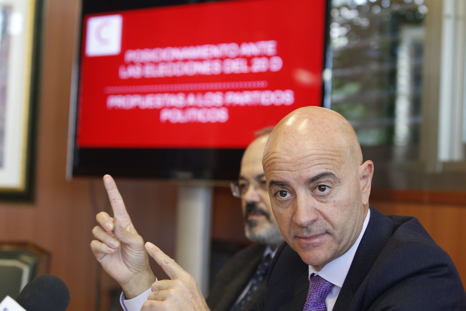 Diego Martínez Cano, presidente de la Cámara  de Comercio de Almería.