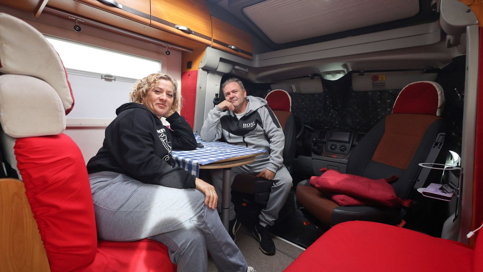 Una pareja de turistas