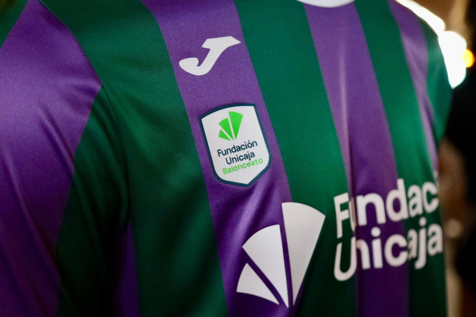 La presentación de las nuevas equipaciones del Unicaja, en fotos