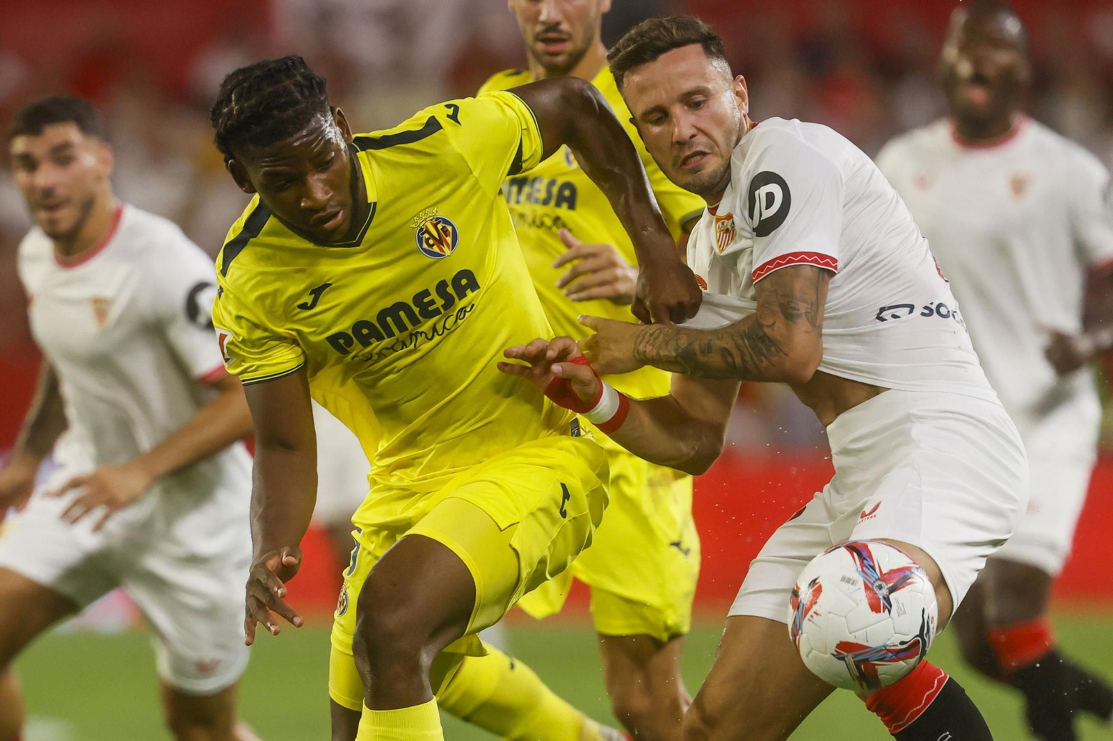 Las imágenes del Sevilla FC - Villarreal CF