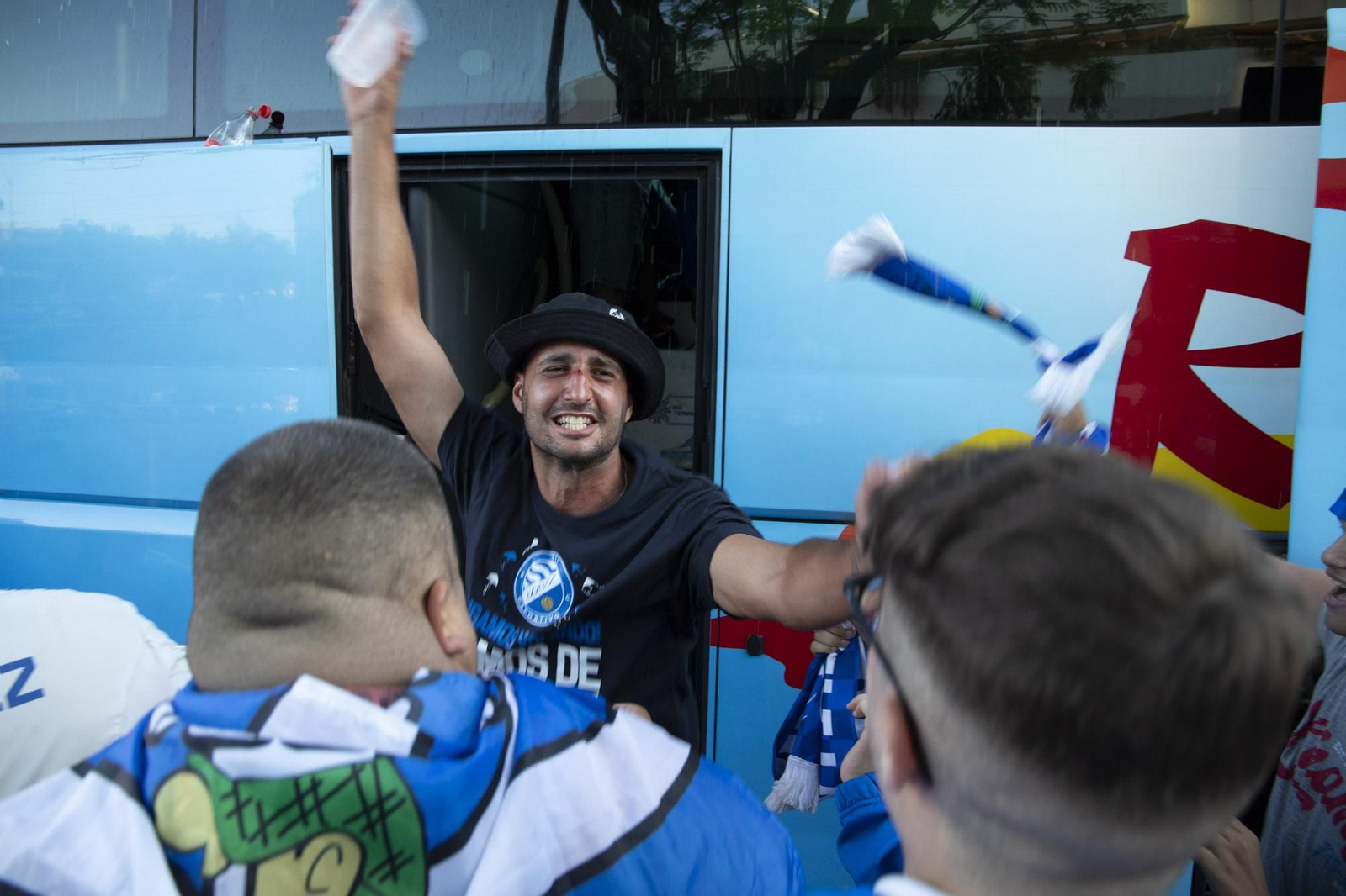 Así ha recibido la afición del Xerez DFC al equipo tras el ascenso