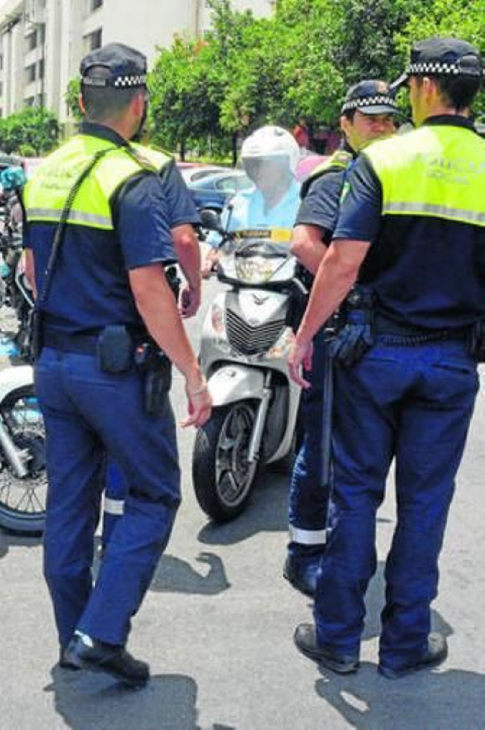 Agentes de la Policía Local.