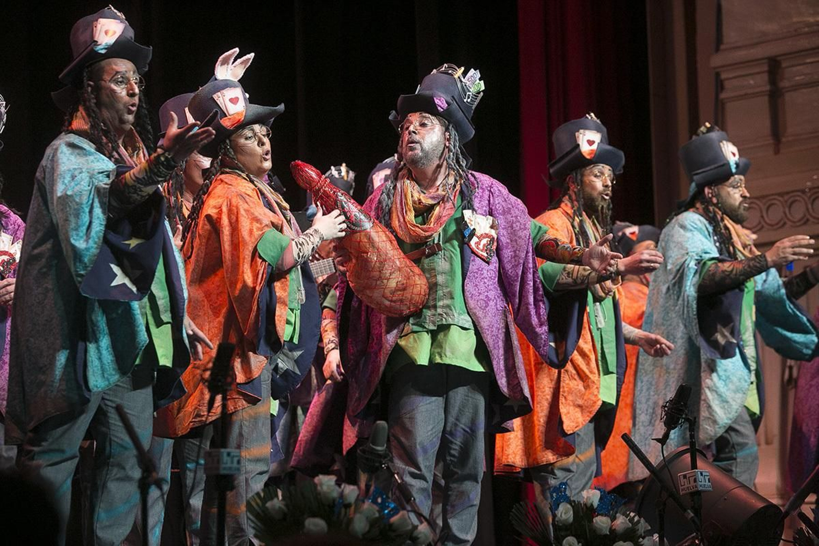 Imagen de la tercera semifinal del Carnaval Colombino