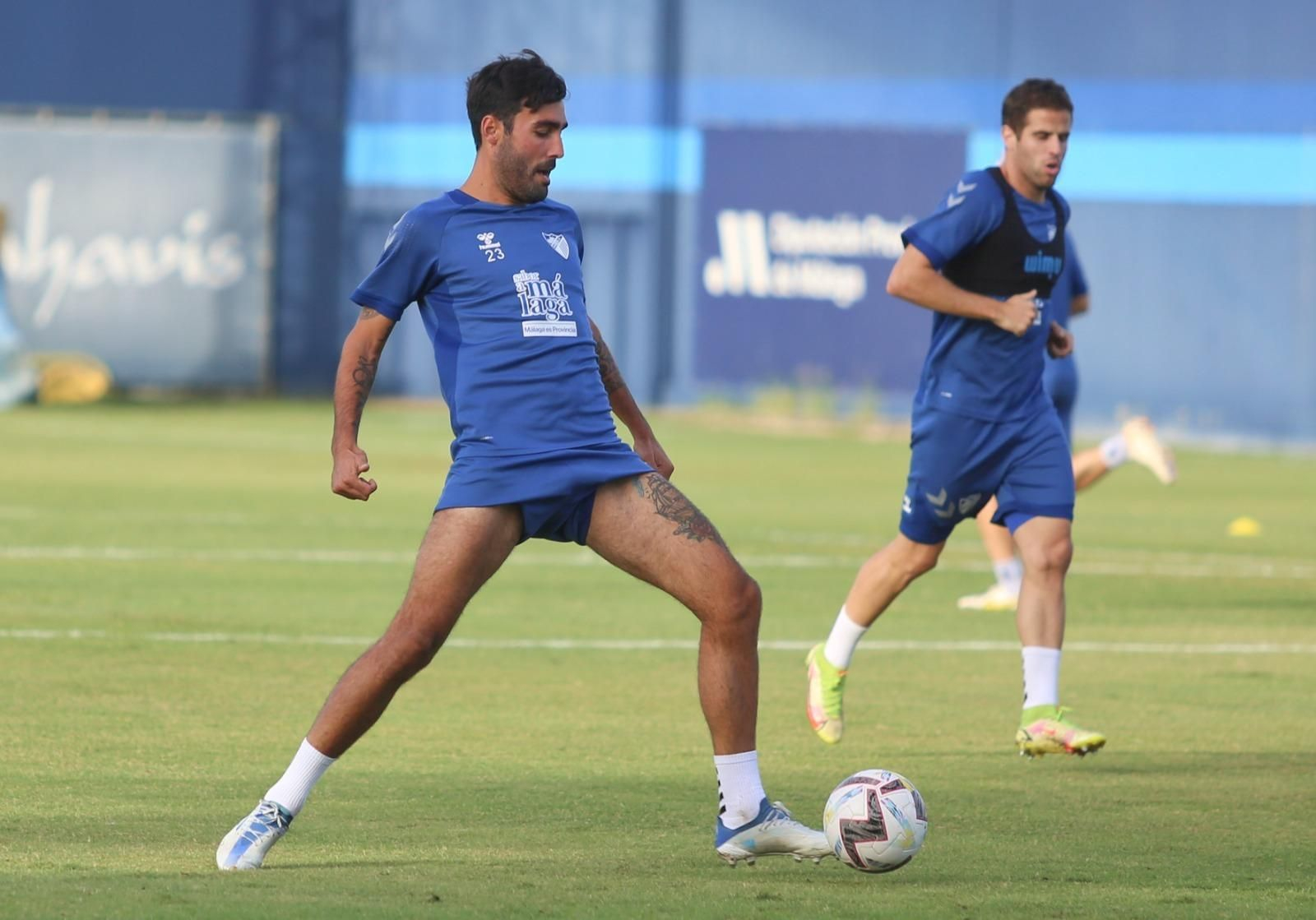 Las fotos de la vuelta los entrenamientos del Málaga CF