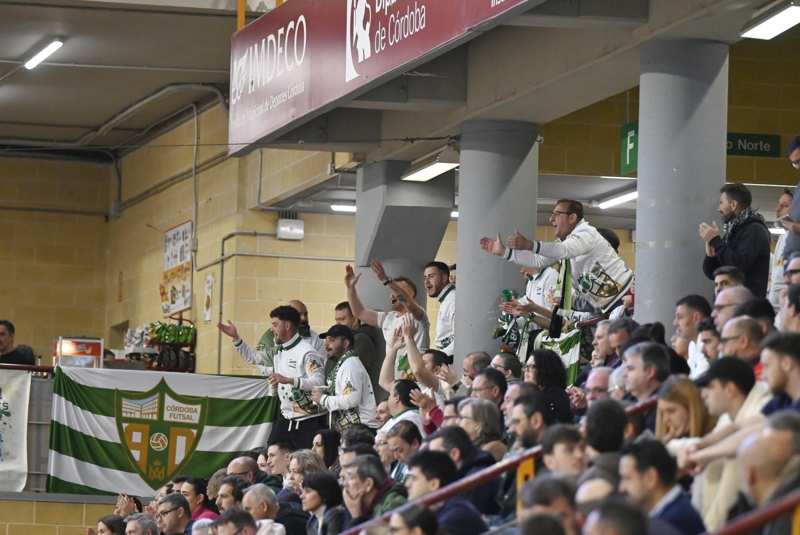 Las mejores fotos del ambiente en Vista Alegre para el Córdoba Futsal - Ribera Navarra