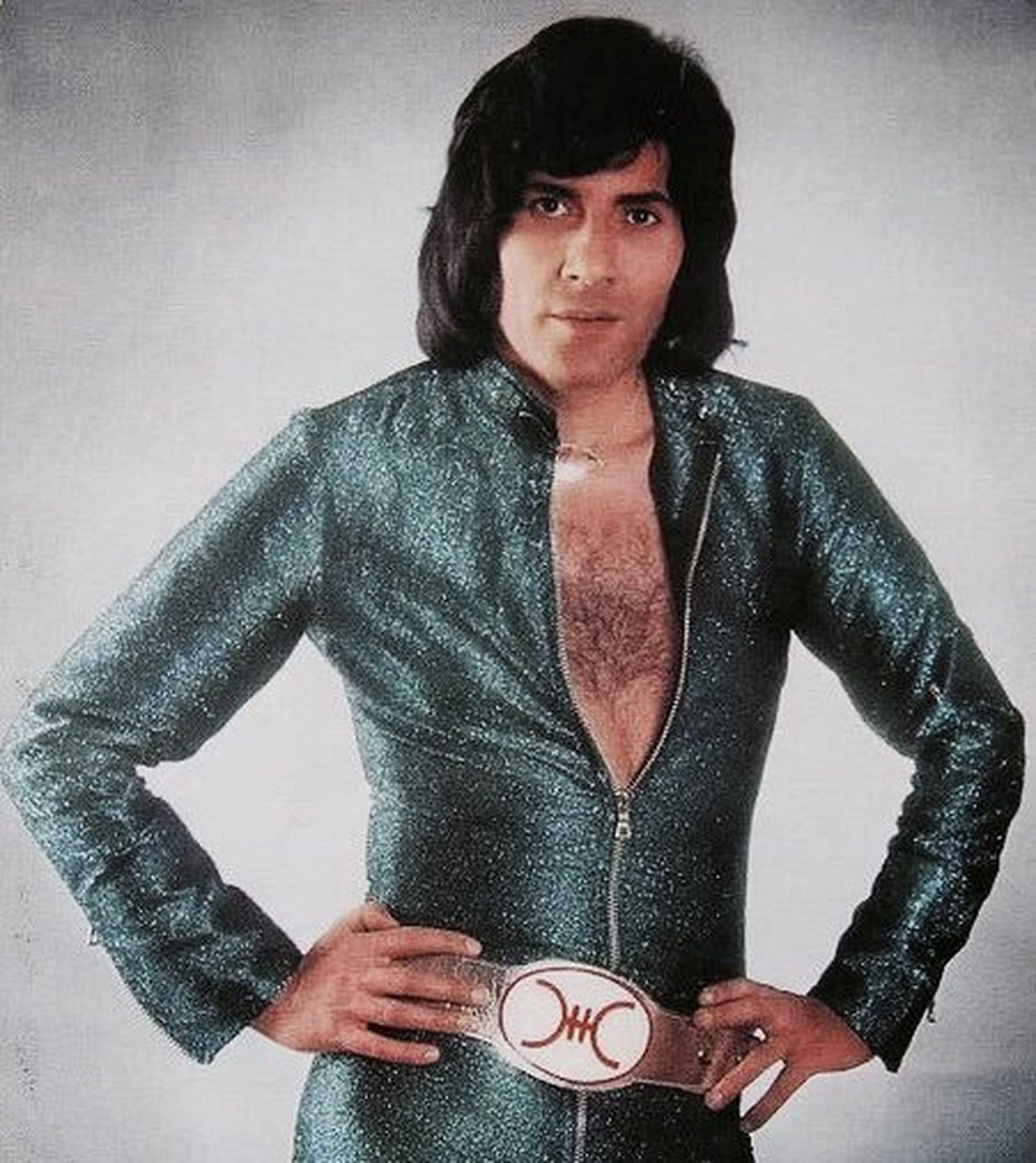 Un joven Georgie Dann en el año 1975 con 'El Bimbó'