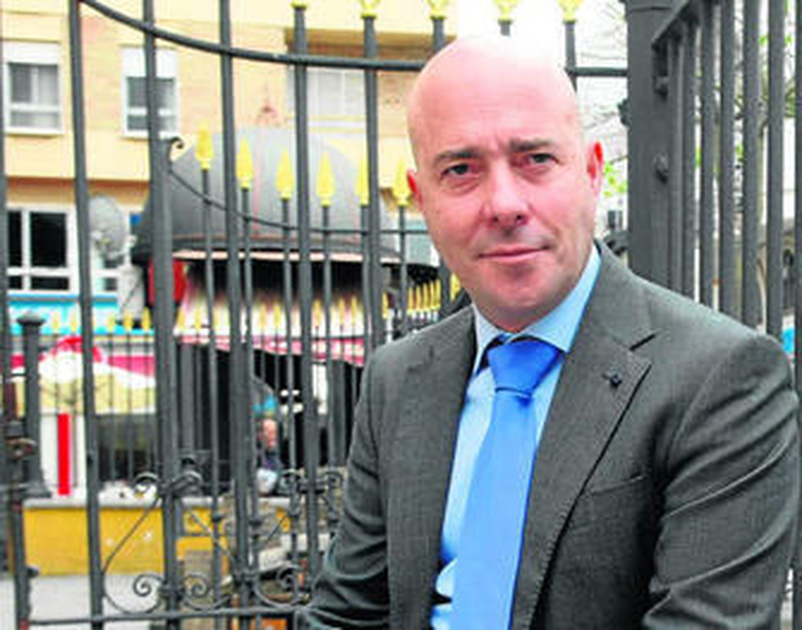 El candidato del PP a la Alcaldía de La Línea, Nacho Macías.