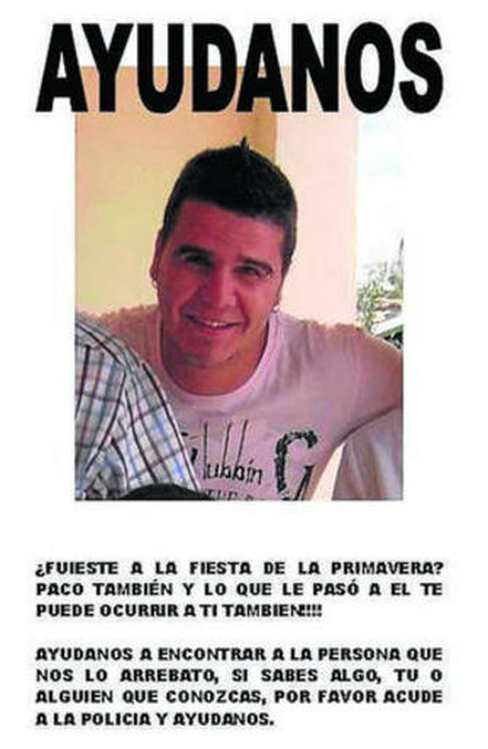 La familia busca testigos a través de las redes sociales