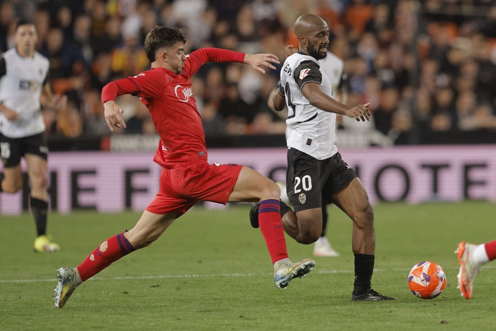 Valencia - Sevilla: las mejores fotos del partido de Liga