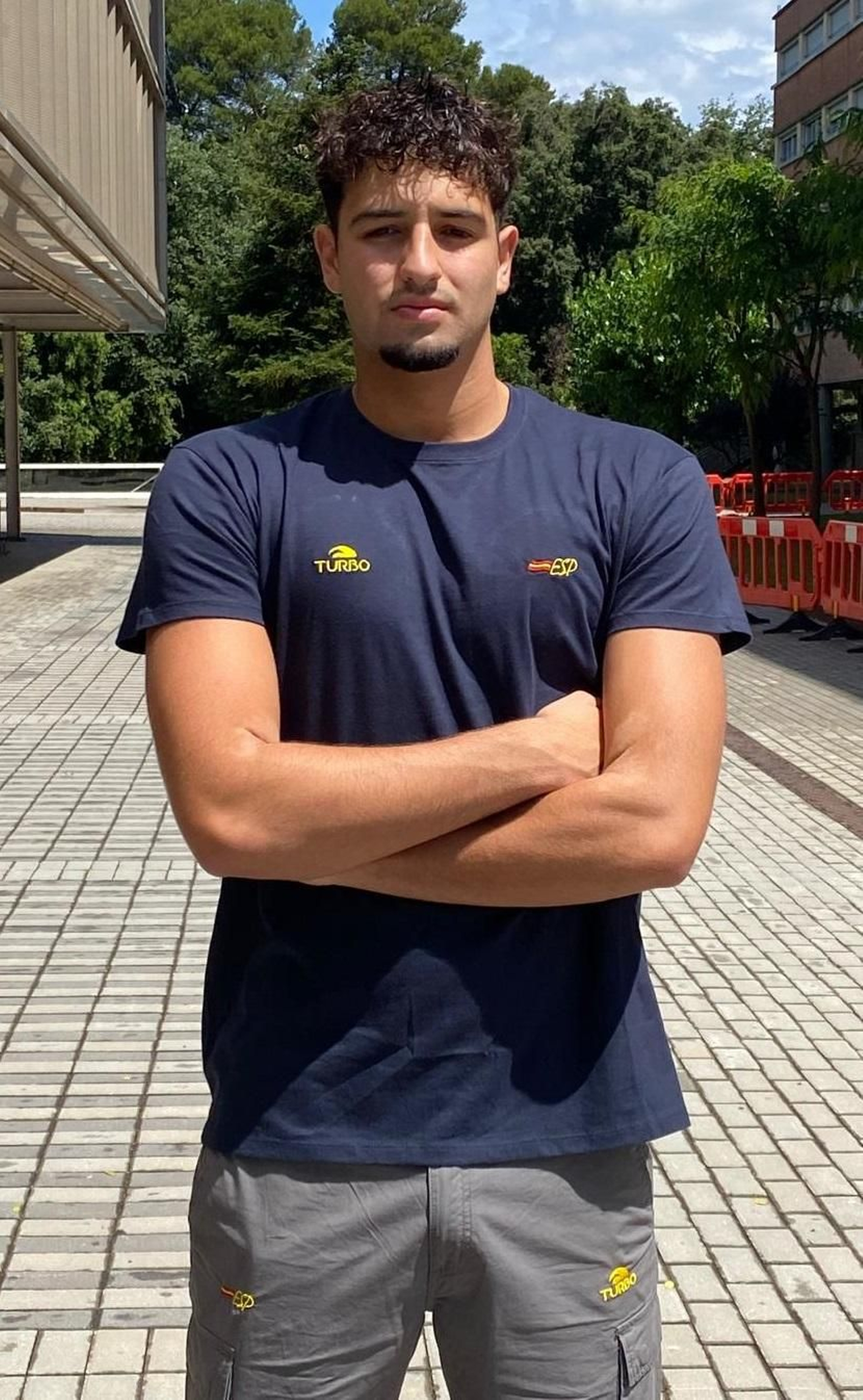 Saúl Granados en el Mundial de Waterpolo juvenil