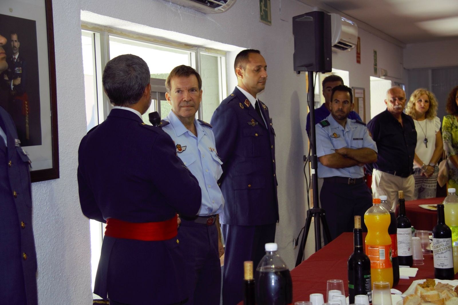 La toma de posesión del nuevo jefe del EVA-9 de Motril