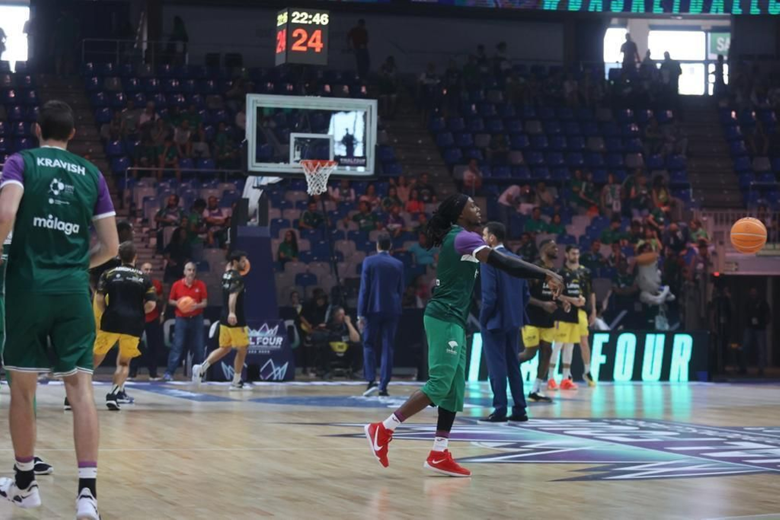 El Unicaja - Lenovo Tenerife, en fotos