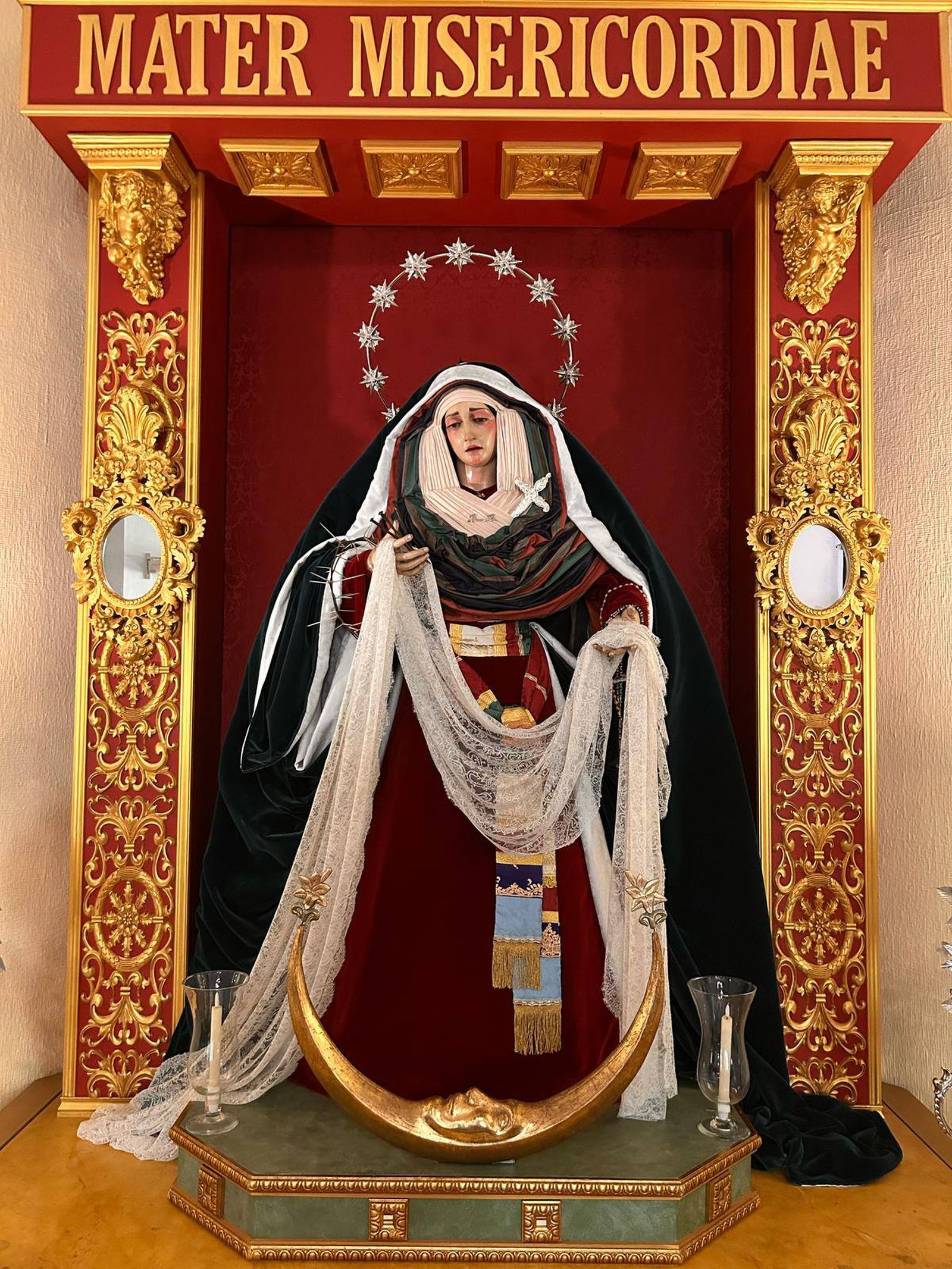 Fotos de las Vírgenes de Algeciras vestidas de hebrea