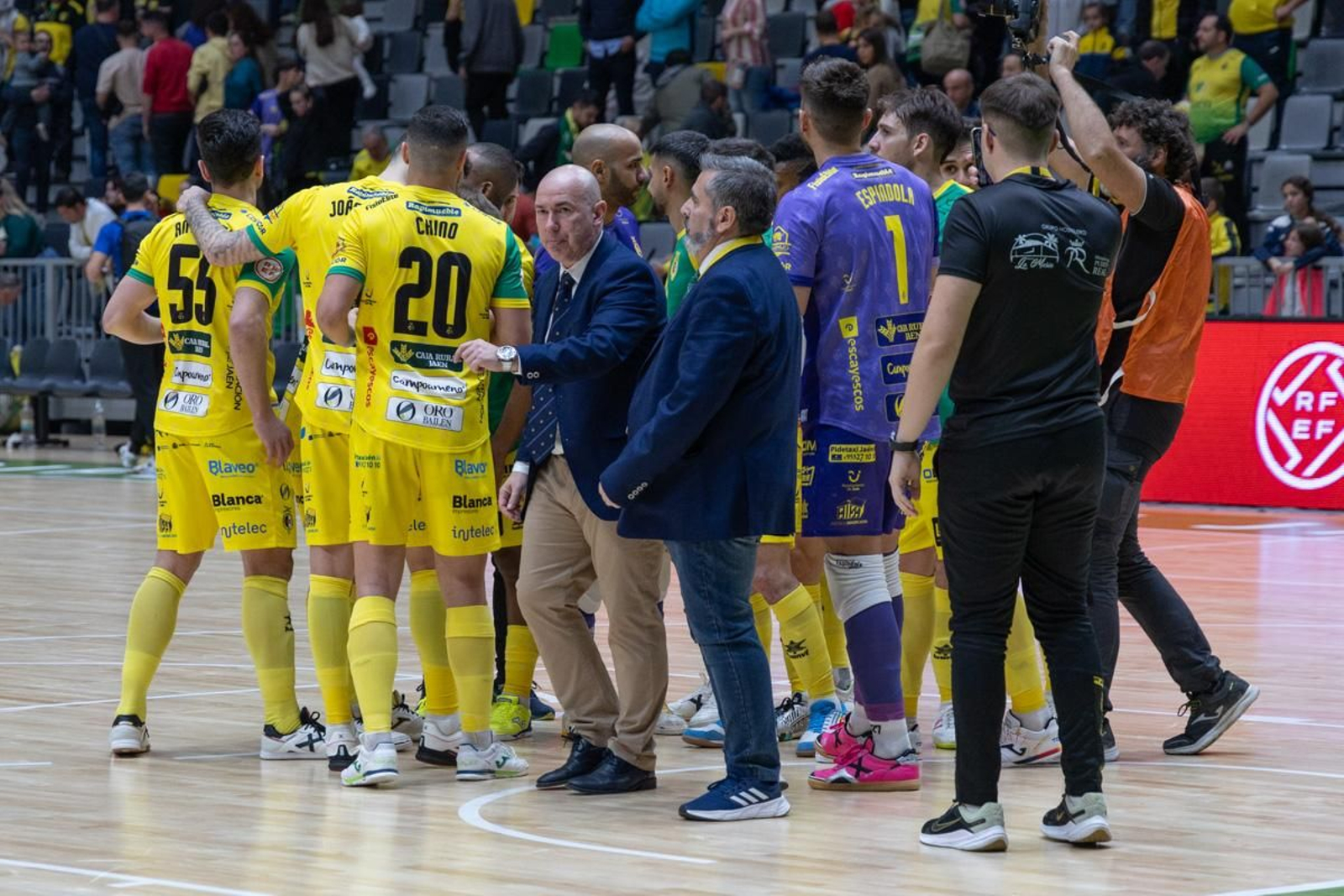 Jaén Paraíso Interior FS contra  ATP Ilum. Ribera Navarra FS