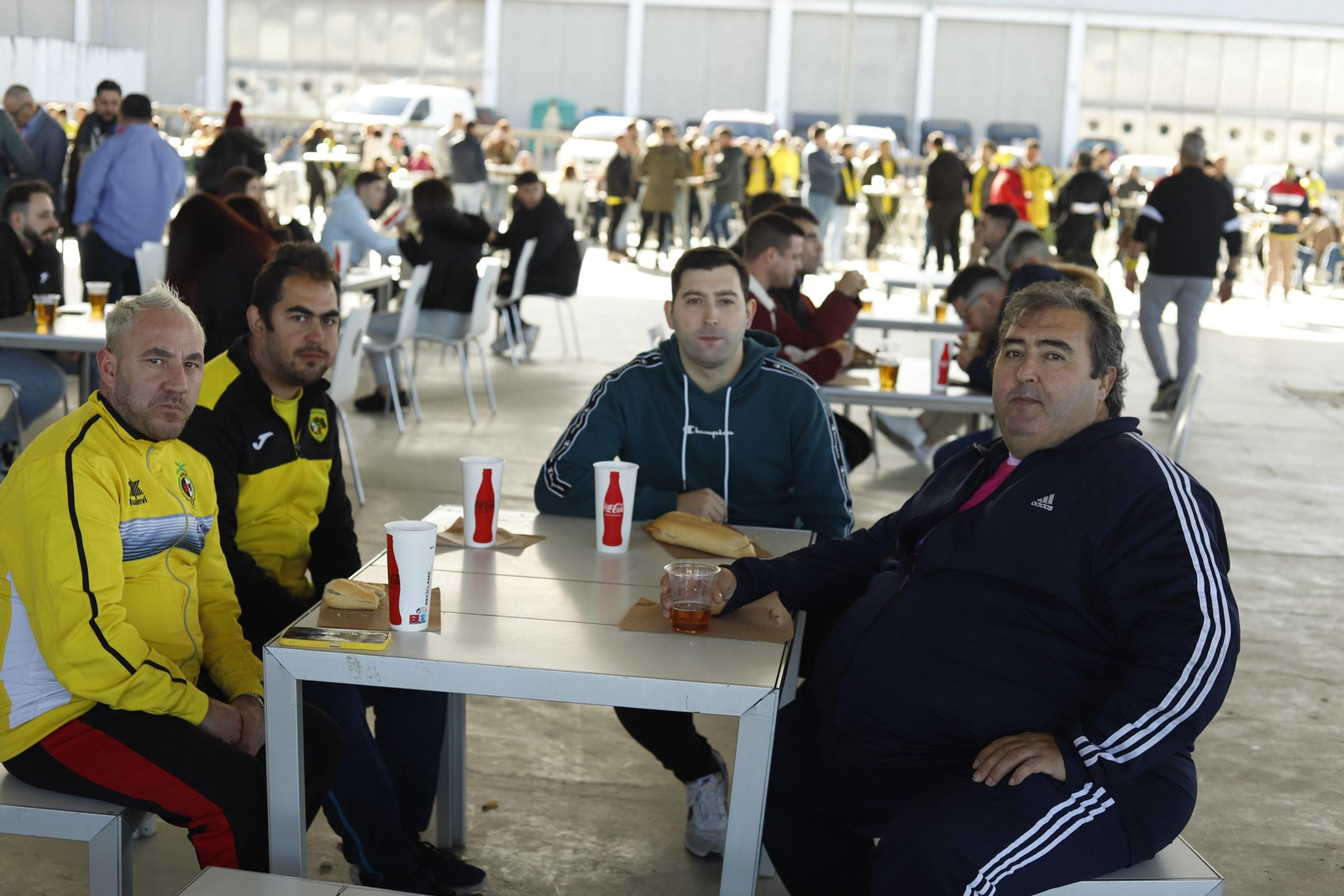 Así se ha vivido la 'fan zone' de la Supercopa de España y el recibimiento al Jaén FS