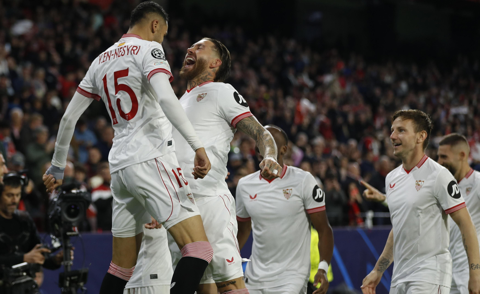 Las fotos del Sevilla Fc-PSV