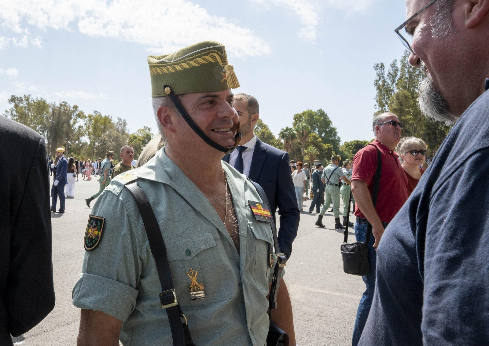 El CV (105) aniversario fundacional de la Legión