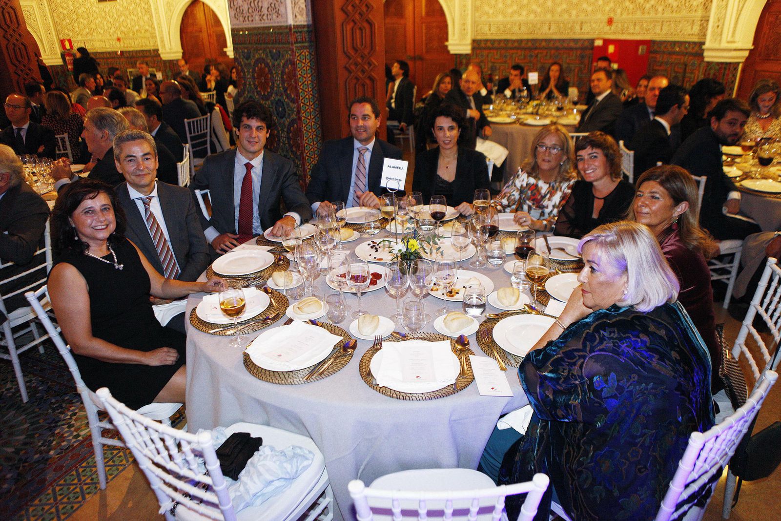 Concepción Rico, Francisco Félix López, Jaime Álvarez, José Jiménez, Cristina Montes, María Isabel Galdón, Mariola López, Isabel Poveda y Manuela Caro.