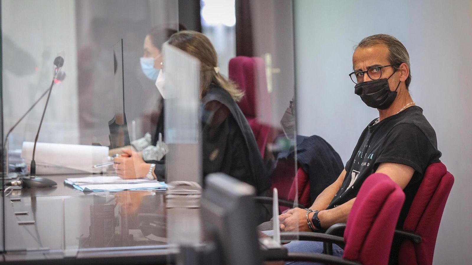 Una imagen de Francisco Javier Becerra durante el juicio.