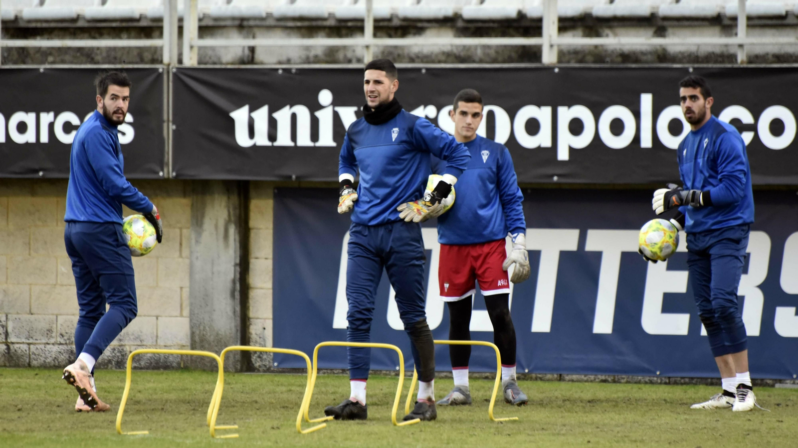 Las fotos del primer entrenamiento de Salva Ballesta