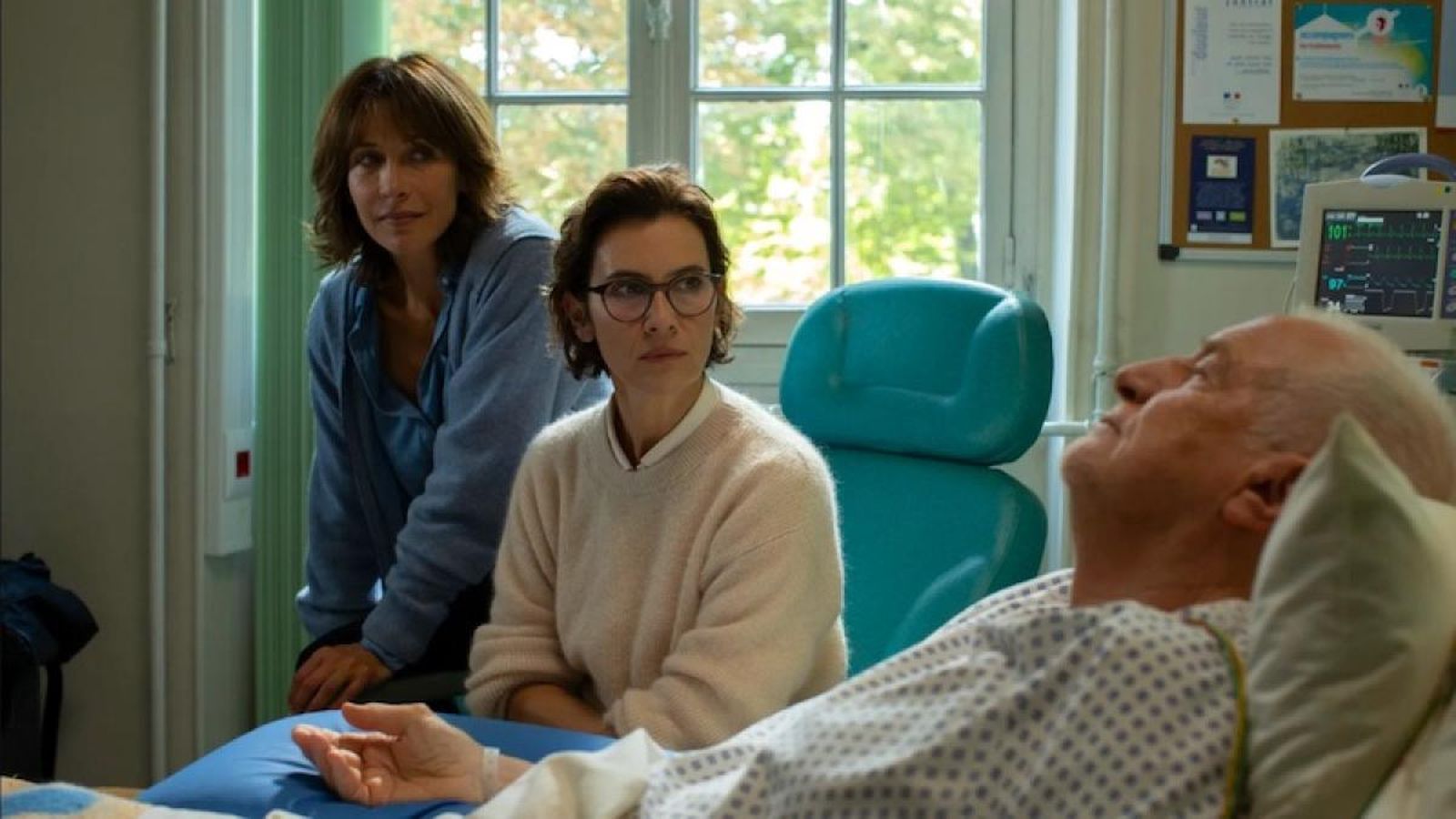 Sophie Marceau, Géraldine Pailhas y André Dussollier en una imagen del filme de Ozon.