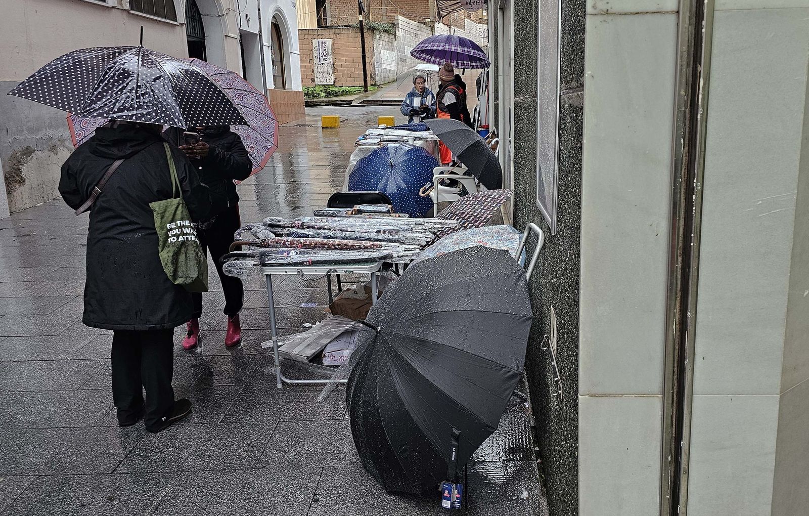 Fotos de los efectos de la borrasca Leonardo en Algeciras