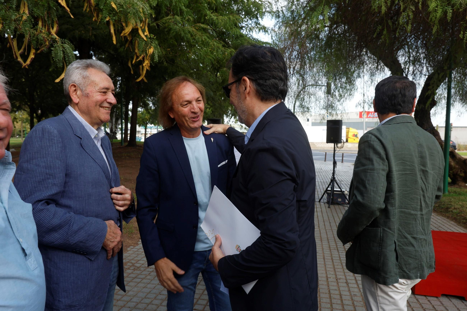 Las mejores imágenes del acto en homenaje a Juanín, leyenda del Córdoba CF