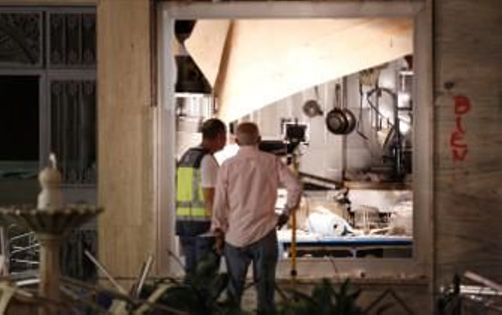 La explosión de la bombona de un bar causa 90 heridos en la feria de Vélez