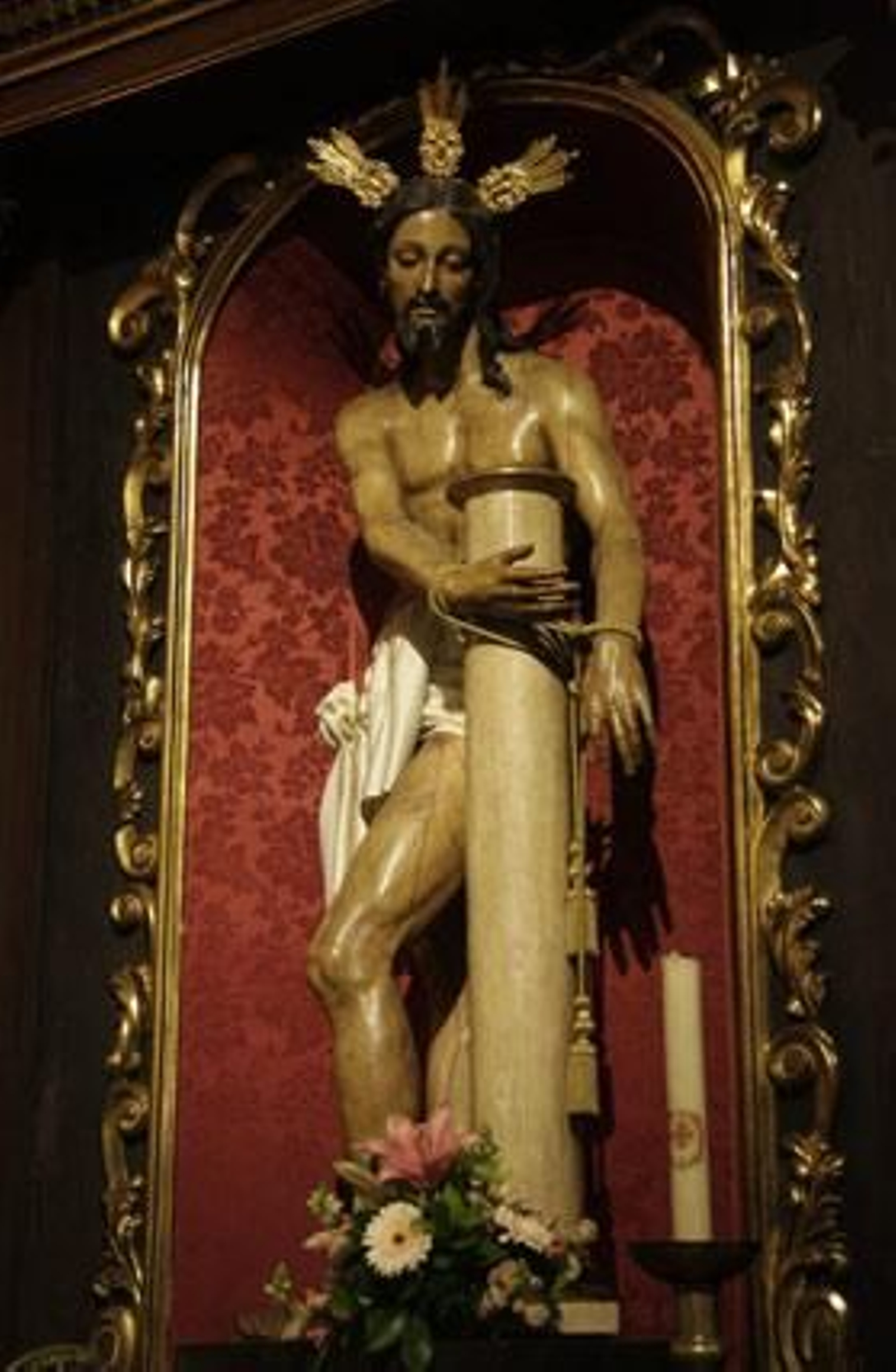 Cristo Atado a la Columna.

Foto: Victoria Hidalgo