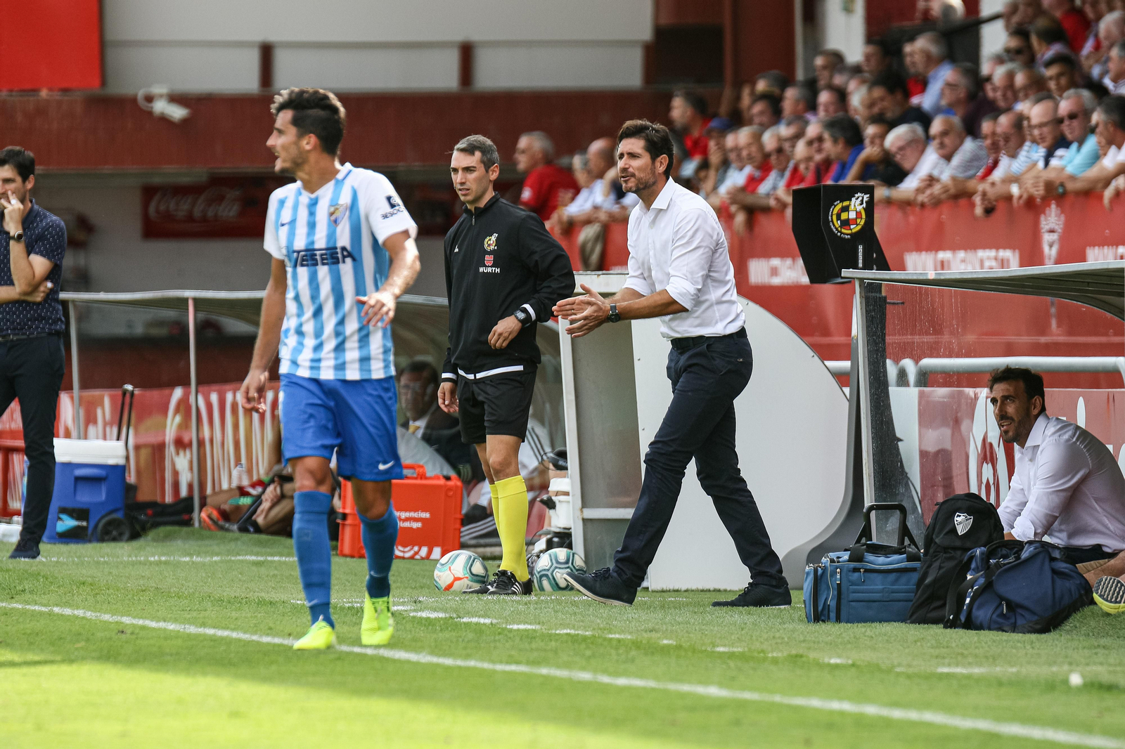 El Mirandés-Málaga CF, en fotos