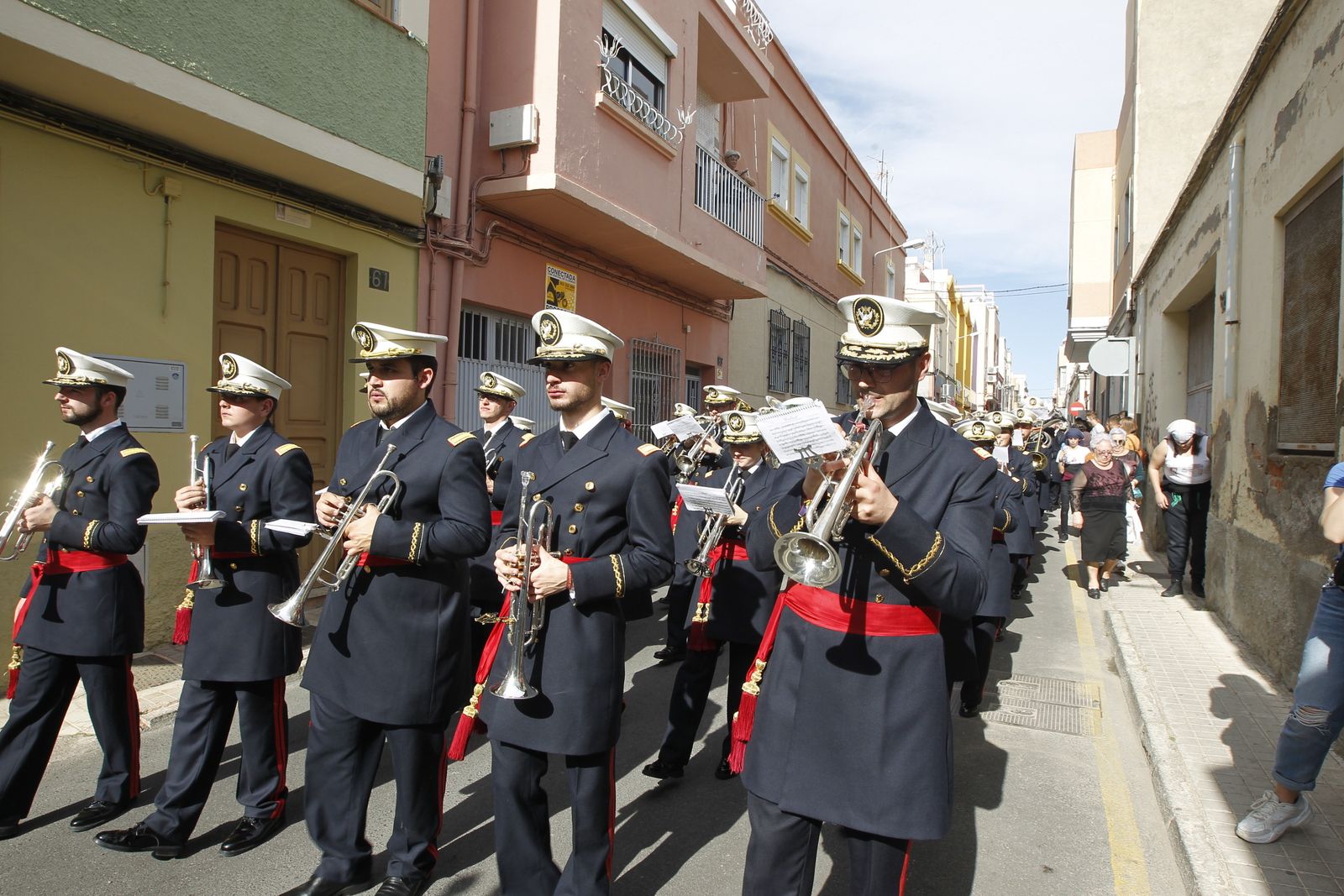 Imágenes de la Procesión de Coronación. Barrio de Los Molinos. Semana Santa Almería 2019