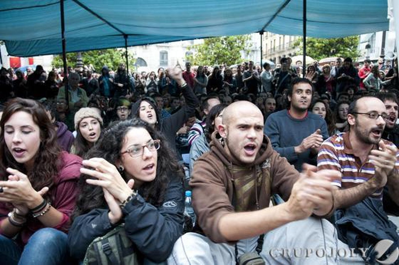 Concentración en la Plaza del Carmen.

Foto: J. Ochando