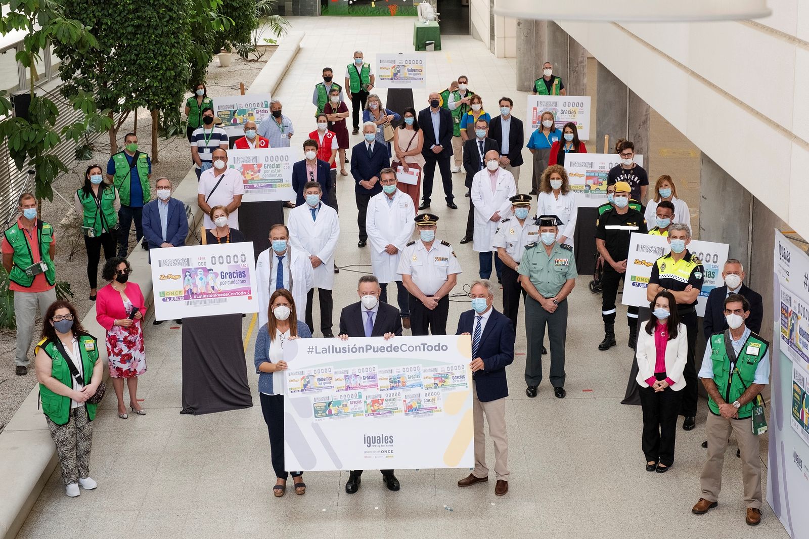 Foto de los protagonistas de los próximos cupones de la ONCE.